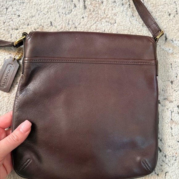 Coach Vintage Legacy Brown Leather Adjustable Crossbody - EUC - Picture 15 of 16